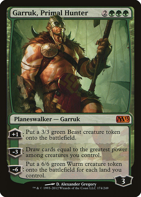 Garruk, Primal Hunter from Magic 2013