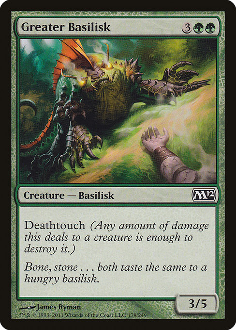 Greater Basilisk from Magic 2012