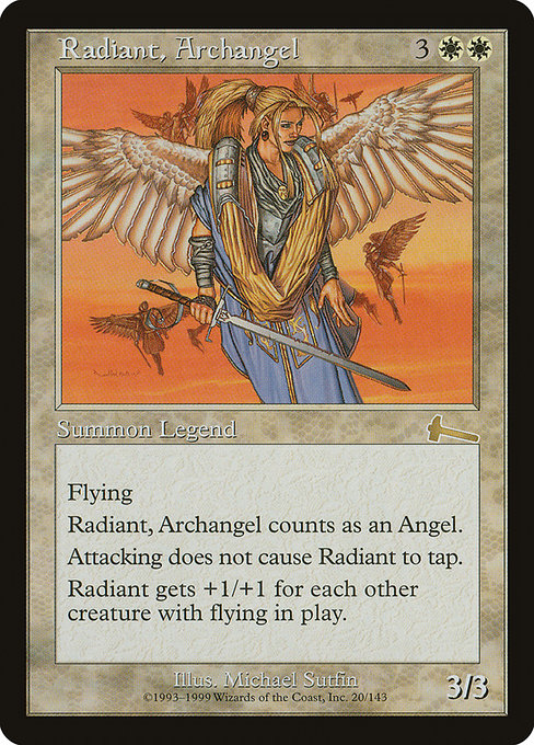 Radiant, Archangel from Urza's Legacy