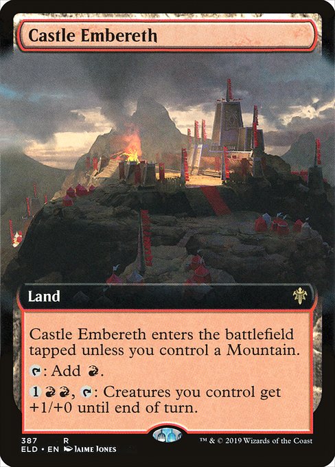 Castle Embereth from Throne of Eldraine