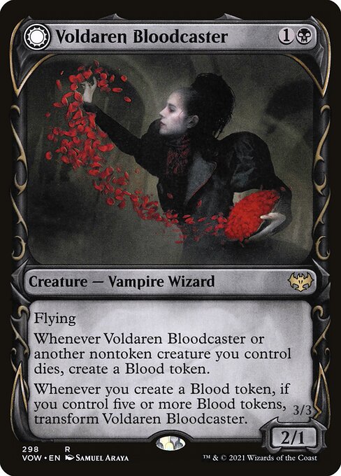 Voldaren Bloodcaster // Bloodbat Summoner from Innistrad: Crimson Vow
