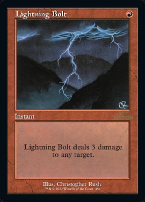 Lightning Bolt from 30th Anniversary Edition