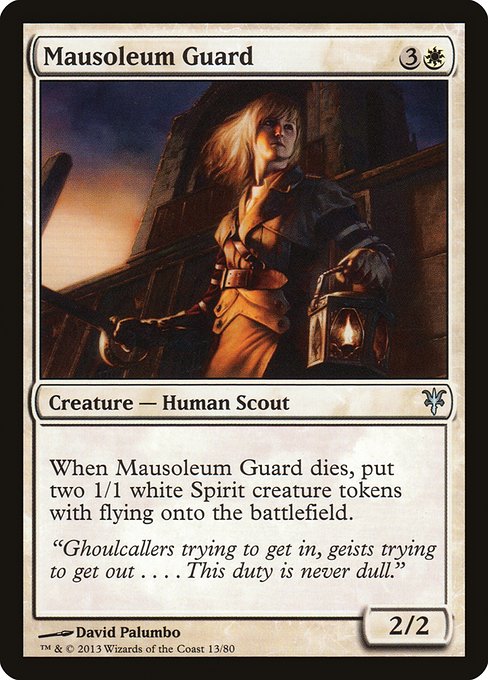 Mausoleum Guard from Duel Decks: Sorin vs. Tibalt