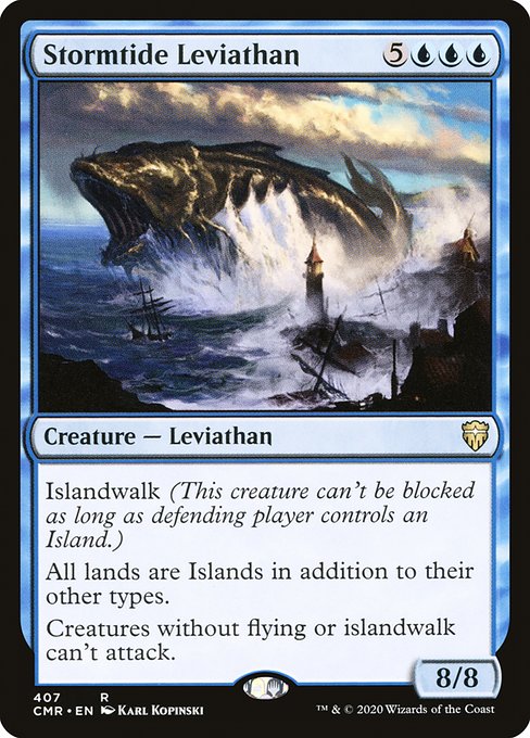 Stormtide Leviathan from Commander Legends