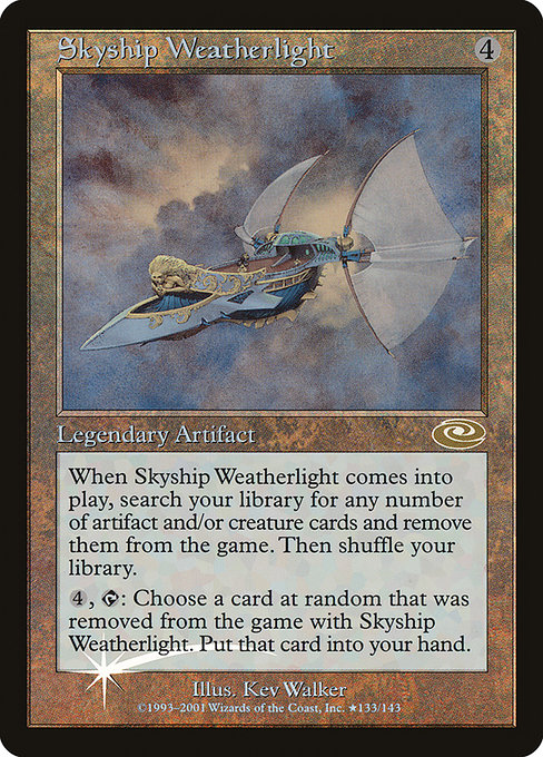Skyship Weatherlight from Planeshift