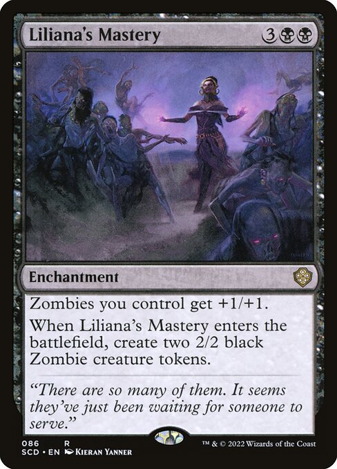 Liliana's Mastery highlighted card art