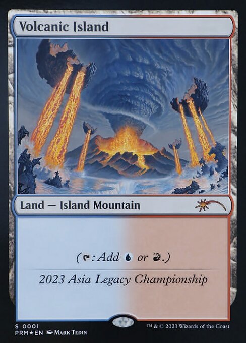 Volcanic Island highlighted card art