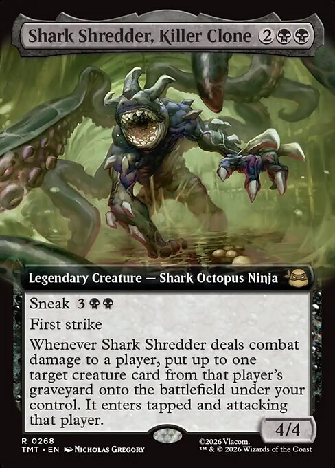 Shark Shredder, Killer Clone from Teenage Mutant Ninja Turtles