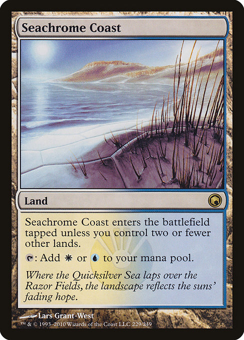 Seachrome Coast from Scars of Mirrodin