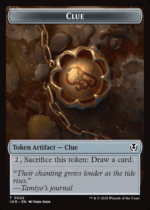 Clue from Innistrad Remastered Tokens