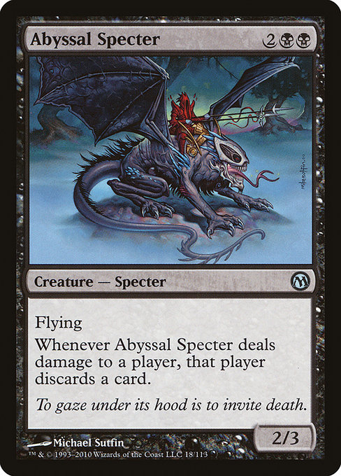 Abyssal Specter from Duels of the Planeswalkers