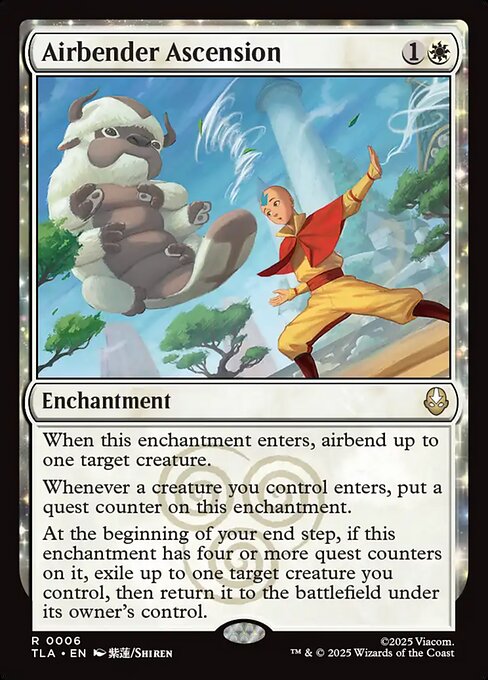 Airbender Ascension from Avatar: The Last Airbender