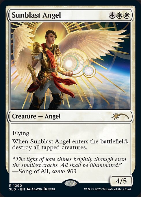 Sunblast Angel from Secret Lair Drop