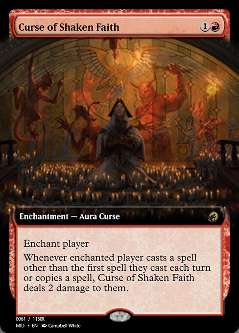 Curse of Shaken Faith highlighted card art