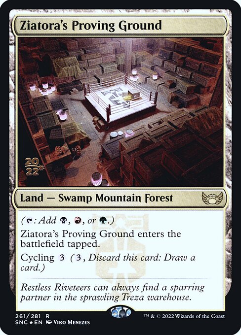 Ziatora's Proving Ground from Streets of New Capenna Promos