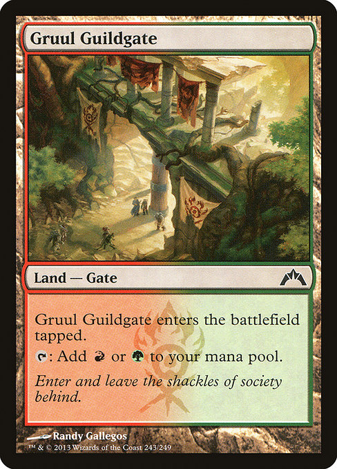 Gruul Guildgate from Gatecrash