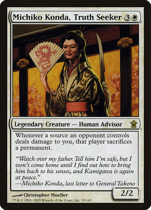 Michiko Konda, Truth Seeker from Saviors of Kamigawa