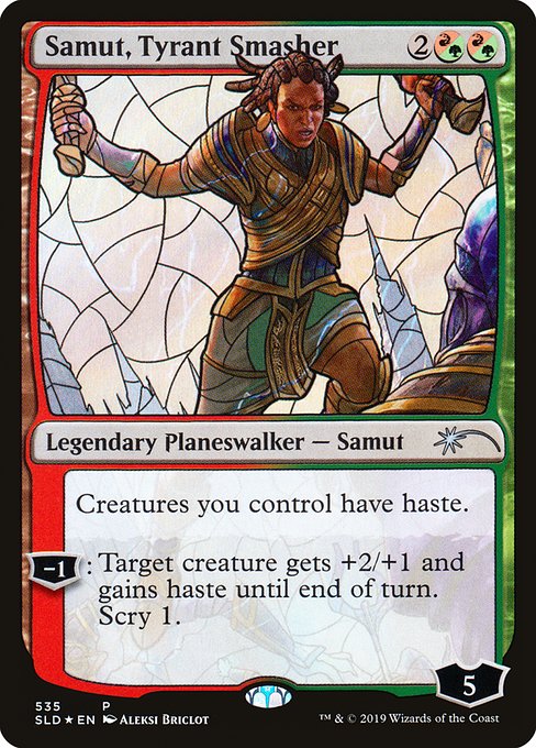 Samut, Tyrant Smasher highlighted card art