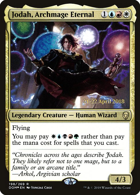 Jodah, Archmage Eternal from Dominaria Promos