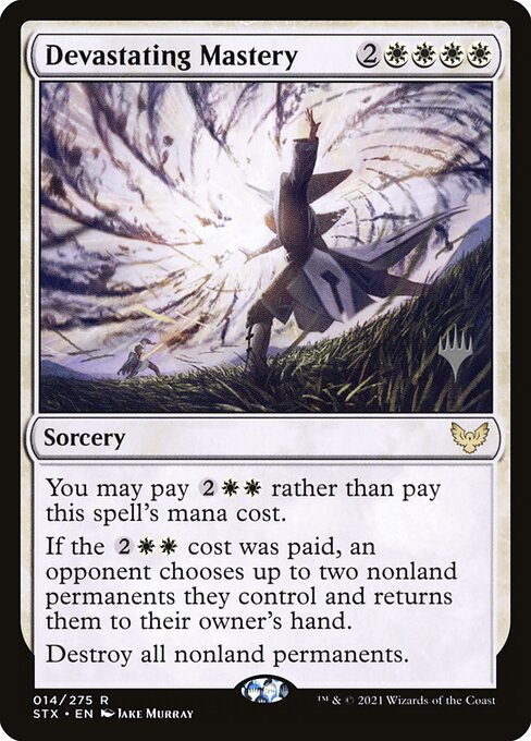 Devastating Mastery from Strixhaven: School of Mages Promos