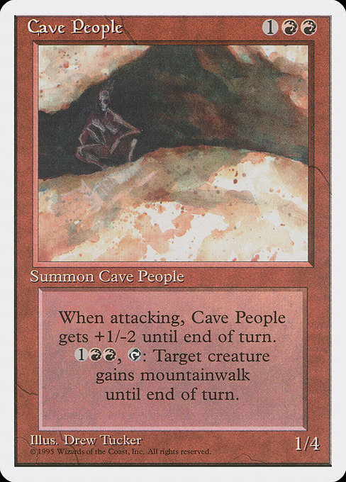 Cave People from Fourth Edition