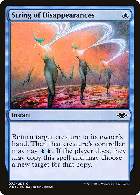 String of Disappearances highlighted card art