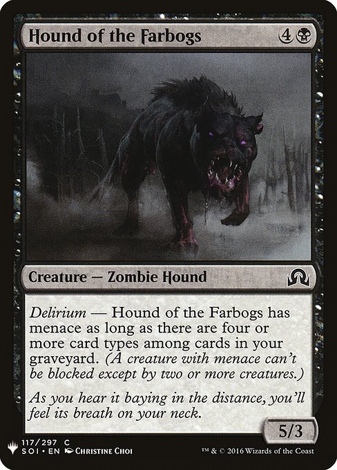 Hound of the Farbogs highlighted card art