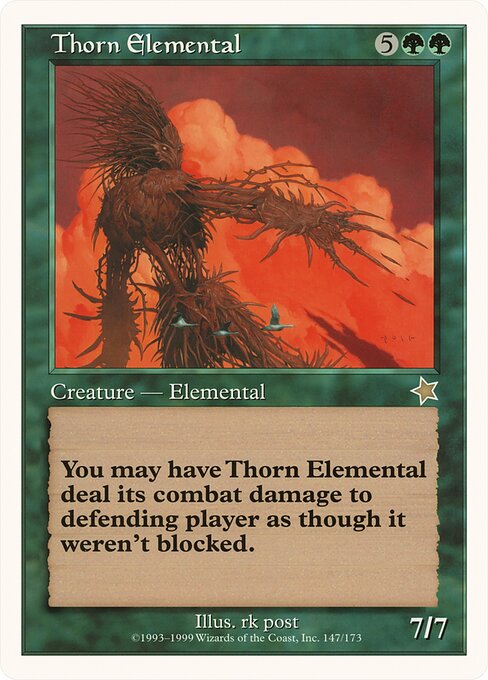 Thorn Elemental from Oversized 90's Promos