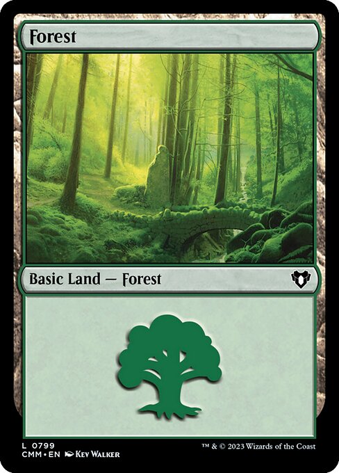 Forest from Commander Masters