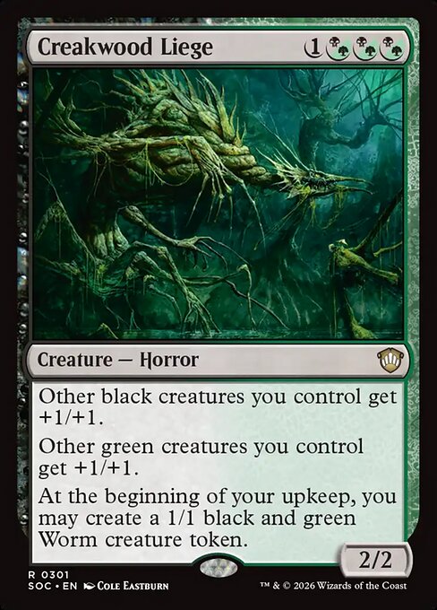 Creakwood Liege from Secrets of Strixhaven Commander