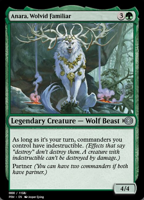 Anara, Wolvid Familiar highlighted card art