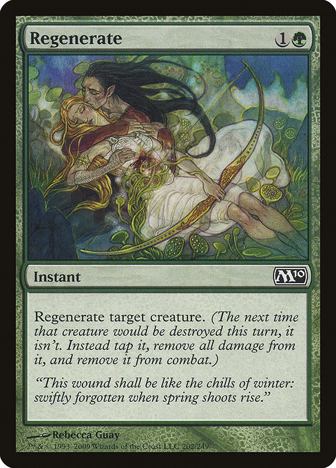Regenerate highlighted card art