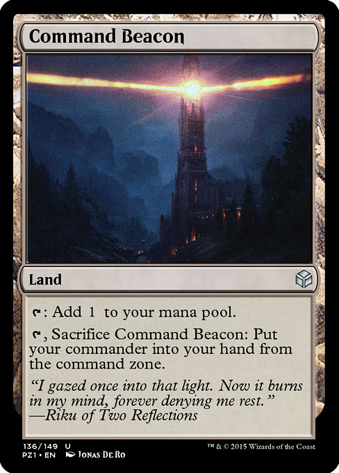 Command Beacon from Legendary Cube Prize Pack