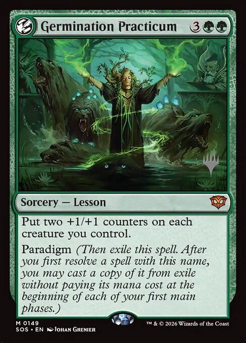 Germination Practicum highlighted card art