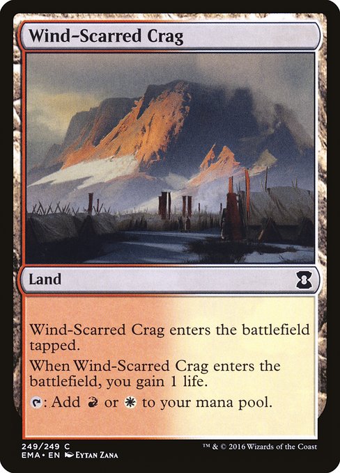 Wind-Scarred Crag from Eternal Masters