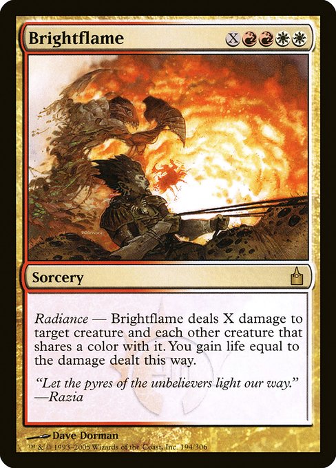 Brightflame from Ravnica: City of Guilds