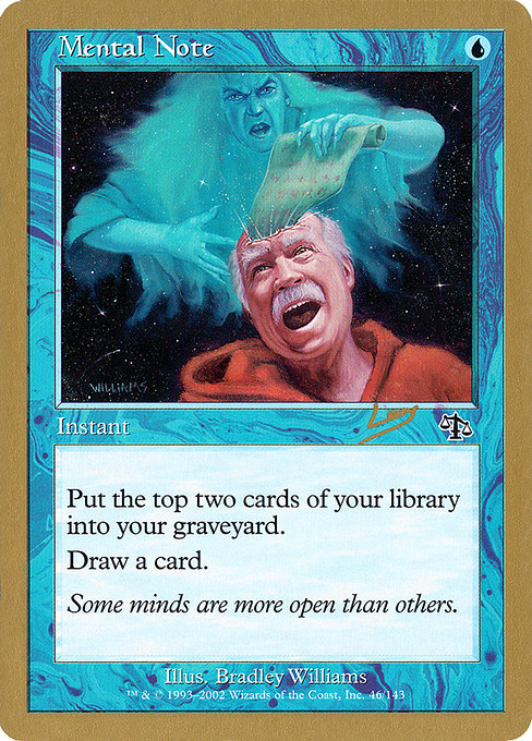 Mental Note from World Championship Decks 2002