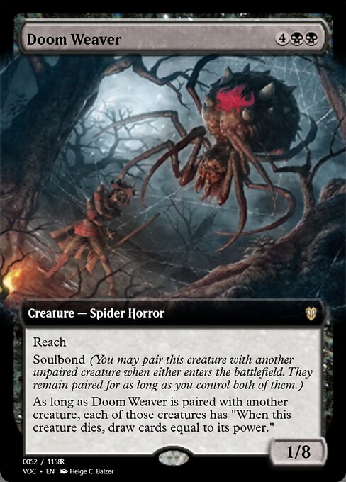 Doom Weaver highlighted card art
