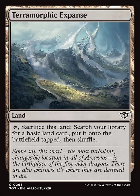 Terramorphic Expanse highlighted card art