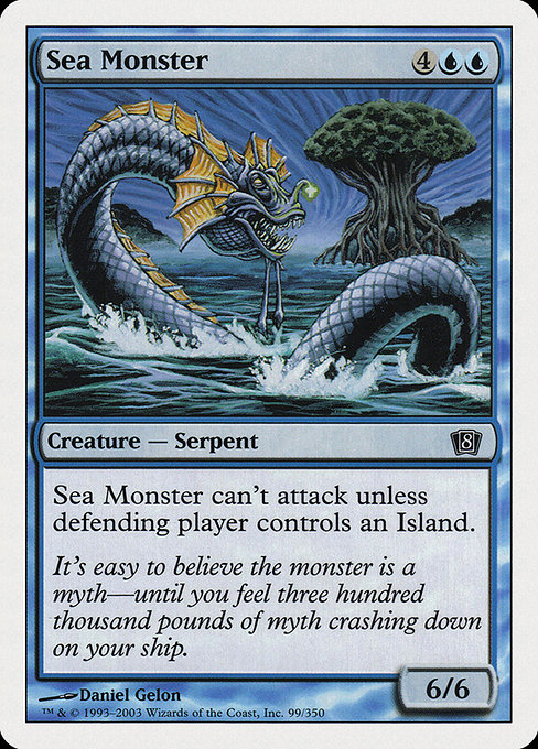 Sea Monster from Eighth Edition