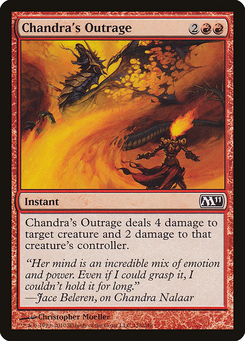 Chandra's Outrage from Magic 2011