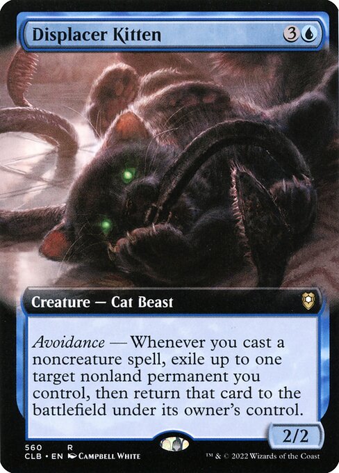 Displacer Kitten from Commander Legends: Battle for Baldur's Gate