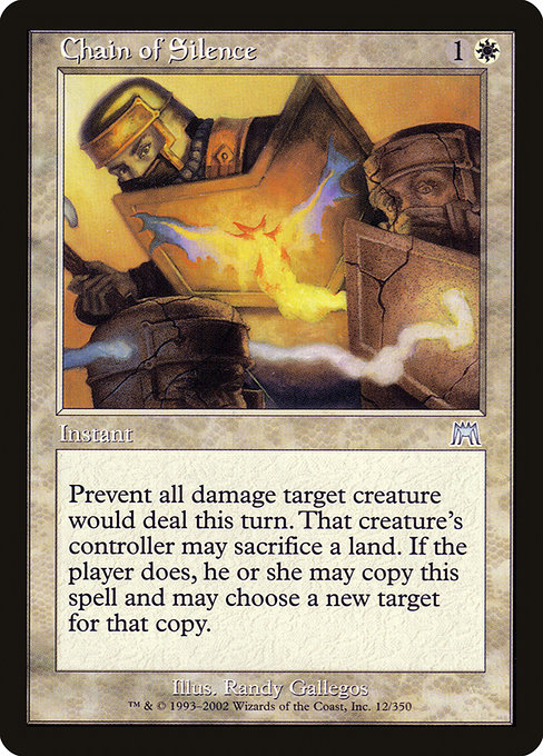 Chain of Silence highlighted card art
