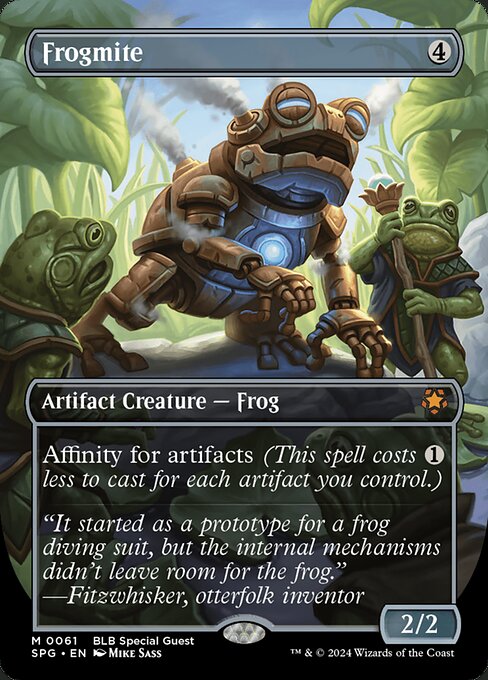 Frogmite highlighted card art