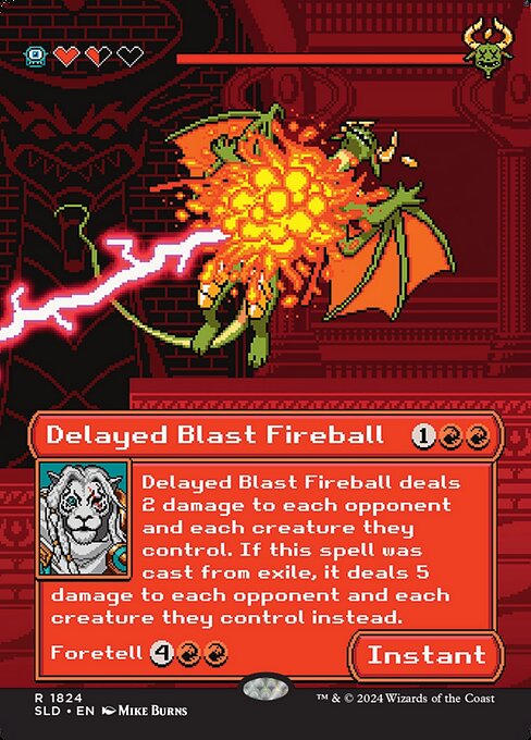 Delayed Blast Fireball highlighted card art