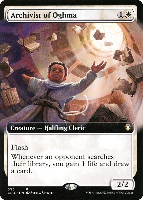 Archivist of Oghma from Commander Legends: Battle for Baldur's Gate