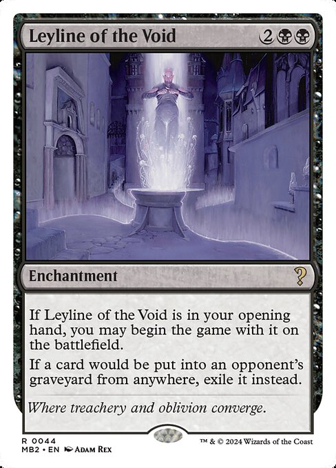 Leyline of the Void from Mystery Booster 2