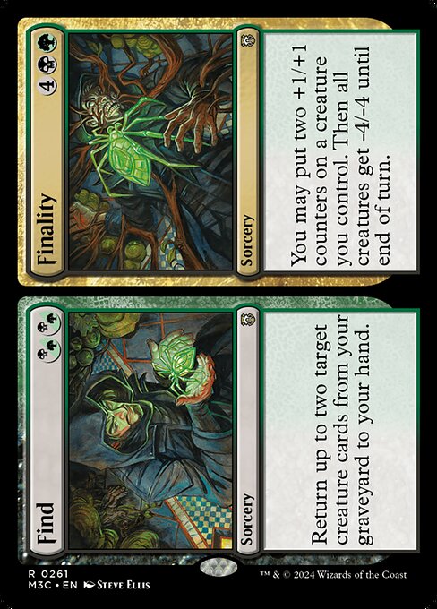 Find // Finality highlighted card art