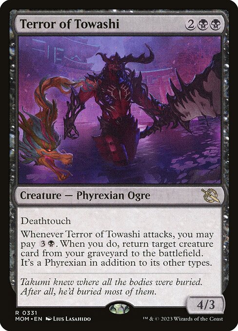 Terror of Towashi highlighted card art
