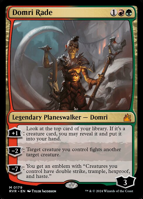 Domri Rade from Ravnica Remastered